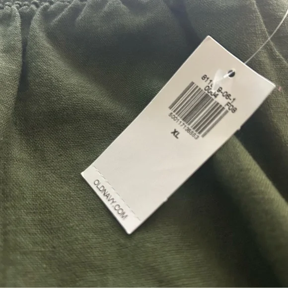 Old Navy High-Waisted Linen-Blend Pull-On Shorts -- 3.5” inseam XL NWT - Picture 5 of 7